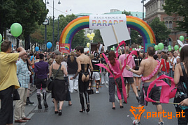Party.at - Photos: Regenbogenparade 2008 am Ring, Hosi Wien