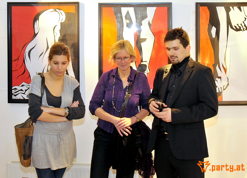 Bild 61 - Vernissage Focus on Graphic 2010, The gallery STEINER - art & wine Bild 61