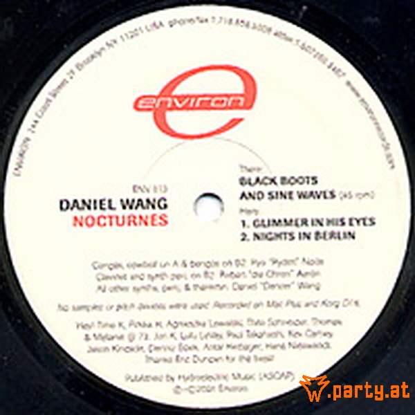 Bild 45 - 3 YEARS of TEMPO! DANIEL WANG (Balihu/NY, Berlin), Club U @ Otto Wagner Pavillion , Karlsplatz , Vienna Bild 45